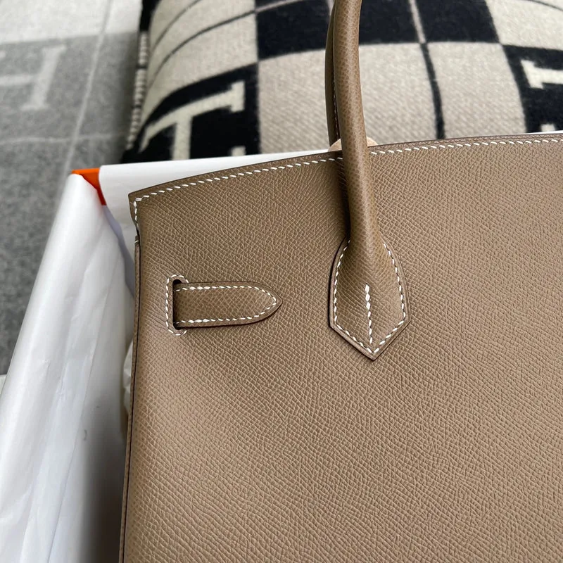 BIRKIN 30 EPSOM LEATHER ETOUPE WITH GOLD HARDWARE (GHW) - 5