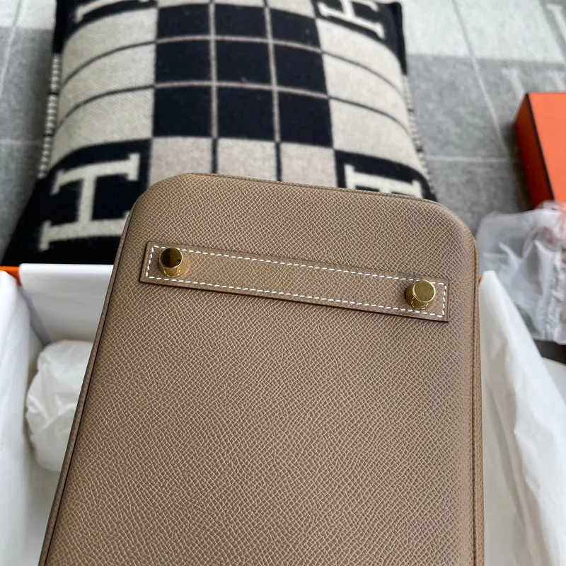 BIRKIN 30 EPSOM LEATHER ETOUPE WITH GOLD HARDWARE (GHW) - 8