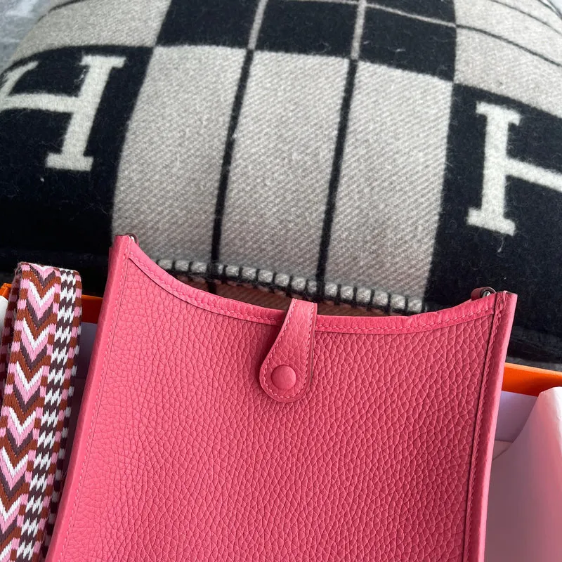 MINI EVELYNE (TPM) CLEMENCE LEATHER ROSE AZALEE WITH PALLADIUM HARDWARE (PHW) - 4