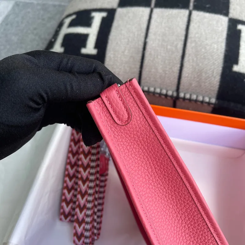 MINI EVELYNE (TPM) CLEMENCE LEATHER ROSE AZALEE WITH PALLADIUM HARDWARE (PHW) - 6