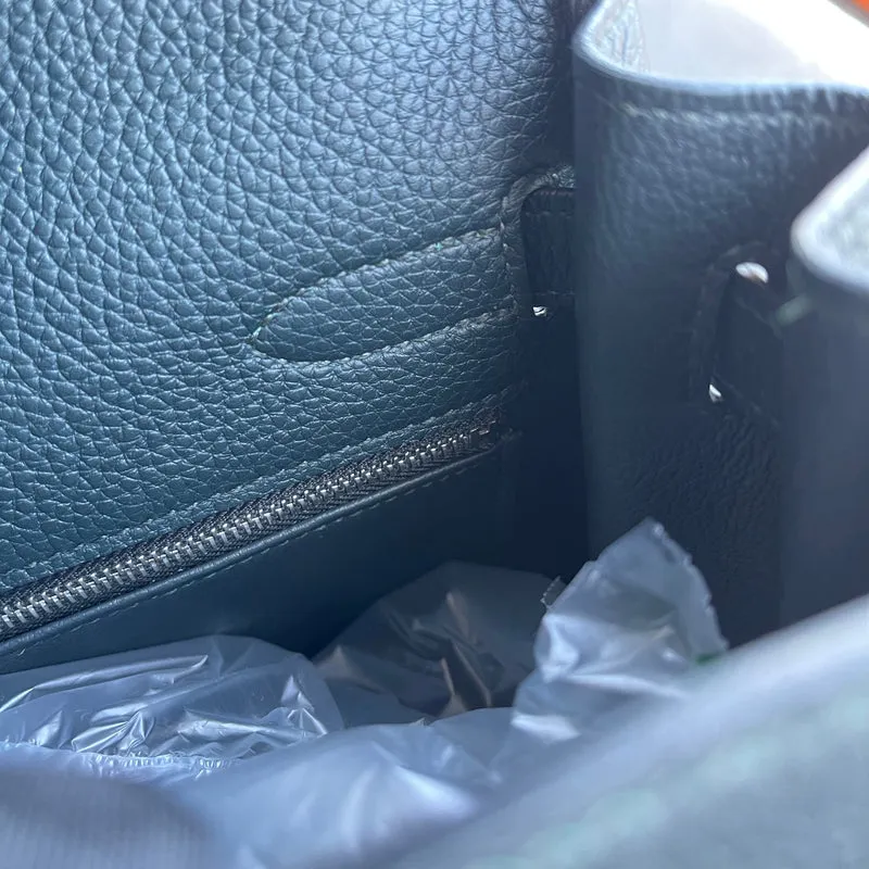 KELLY 32 TOGO LEATHER NOIR (BLACK) WITH PALLADIUM HARDWARE (PHW) - 6