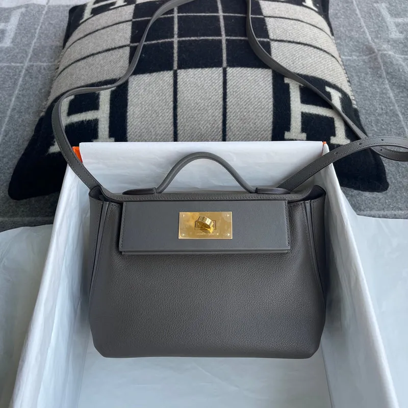 24/24 (MINI) EVERCOLOR & SWIFT LEATHER ETAIN WITH GOLD HARDWARE (GHW) - 11