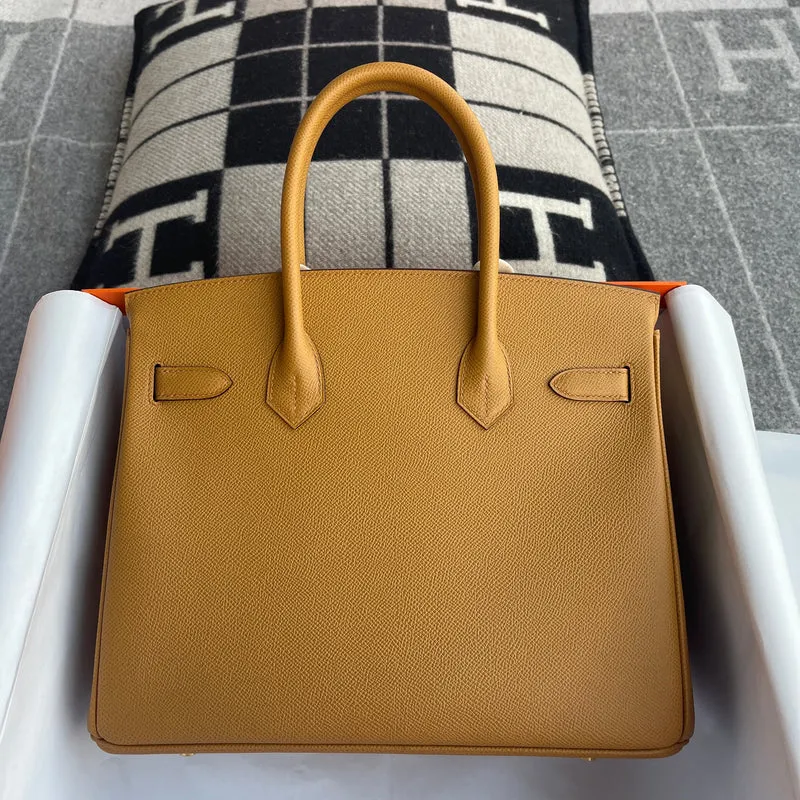 BIRKIN 30 EPSOM LEATHER SESAME WITH GOLD HARDWARE (GHW) - 2