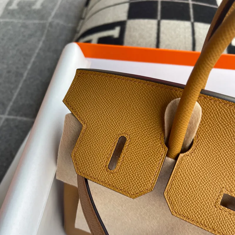 BIRKIN 30 EPSOM LEATHER SESAME WITH GOLD HARDWARE (GHW) - 6