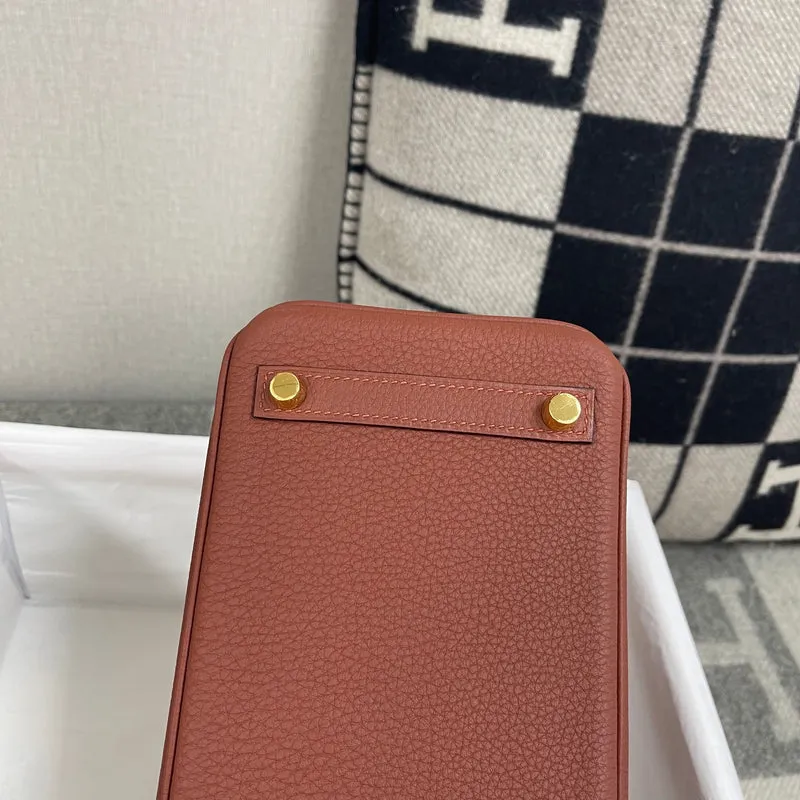 BIRKIN 25 TOGO LEATHER CUVIER WITH GOLD HARDWARE (GHW) - 8