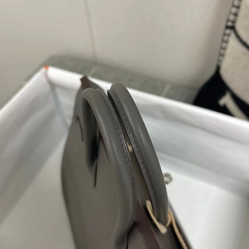 BIRKIN 25 TOGO LEATHER ETAIN WITH PALLADIUM HARDWARE (PHW) - 4