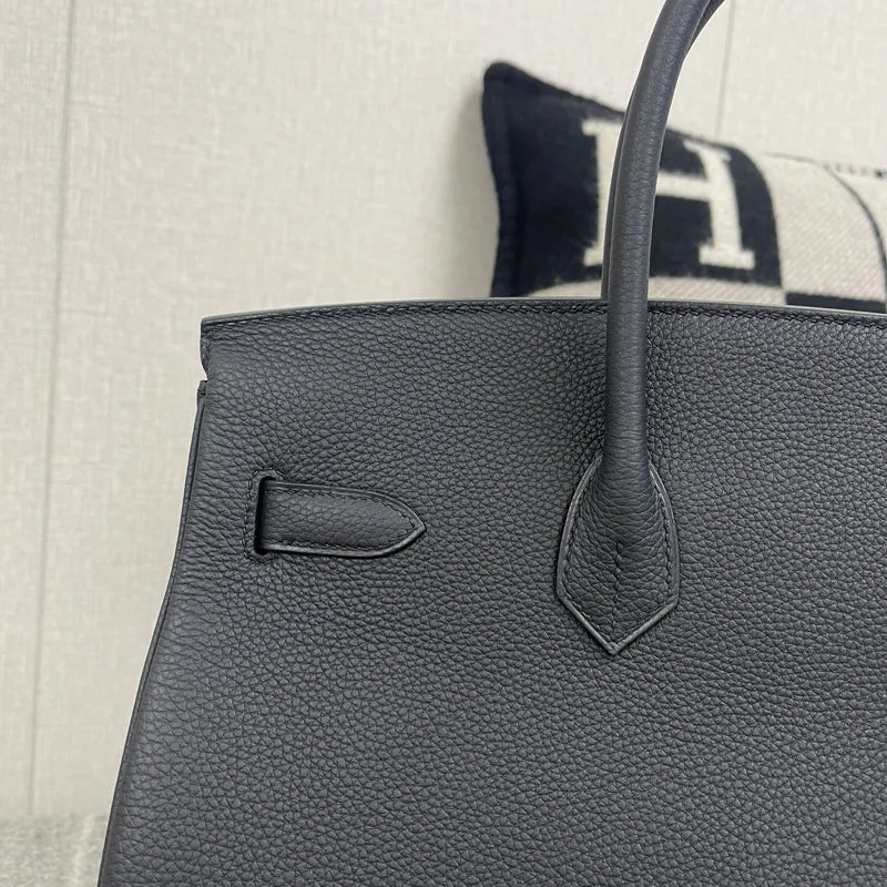 BIRKIN 35 TOGO LEATHER NOIR (BLACK) WITH GOLD HARDWARE (GHW) - 5