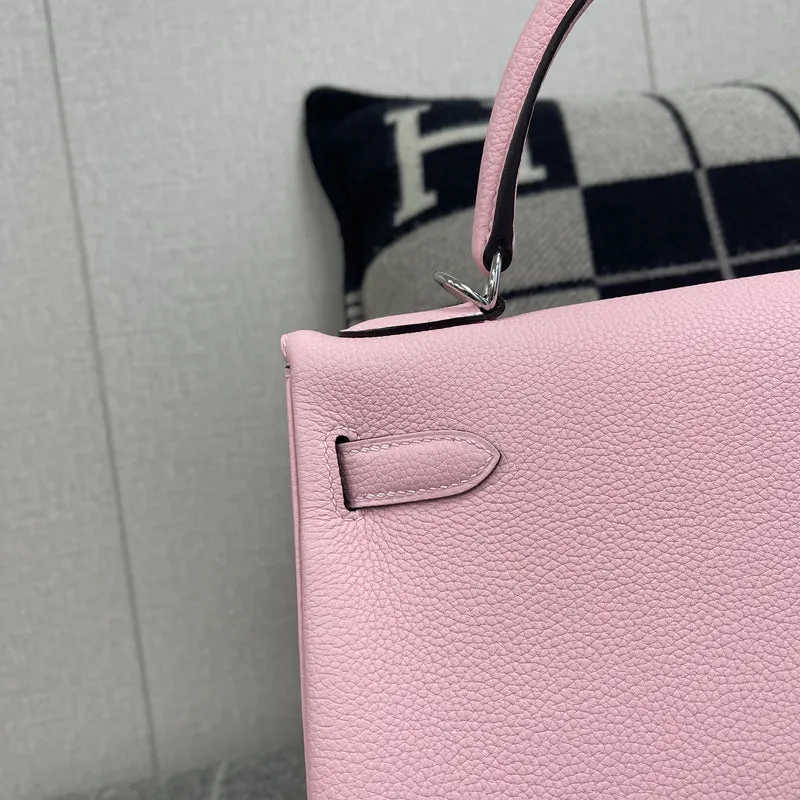 KELLY 32 TOGO LEATHER ROSE SAKURA WITH PALLADIUM HARDWARE (PHW) - 4