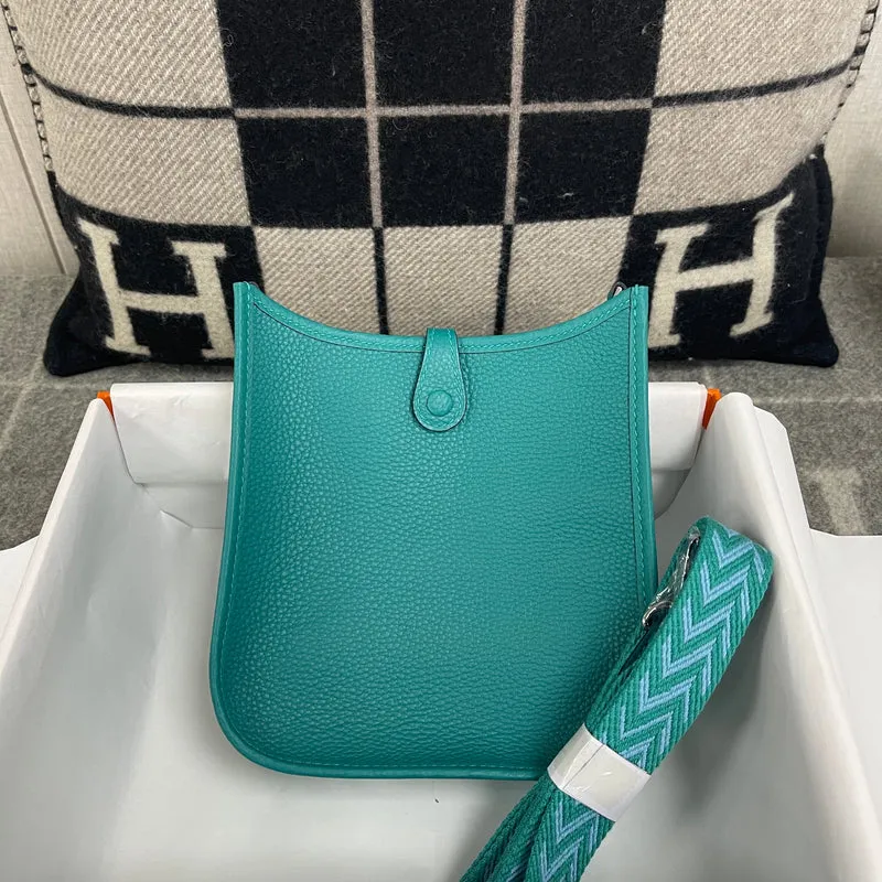 MINI EVELYNE (TPM) CLEMENCE LEATHER VERT VERONE WITH PALLADIUM HARDWARE (PHW) - 2