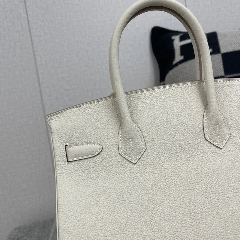 BIRKIN 30 TOGO LEATHER CRAIE WITH GOLD HARDWARE (GHW) - 5