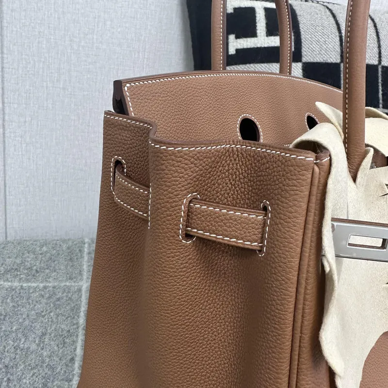 BIRKIN 35 TOGO LEATHER GOLD WITH PALLADIUM HARDWARE (PHW) - 4