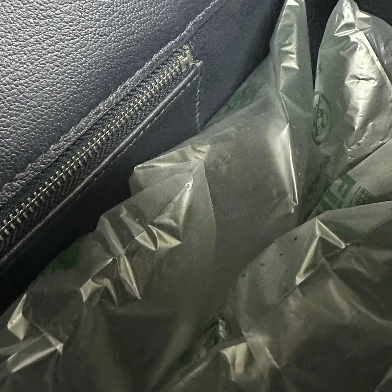 BIRKIN 35 TOGO LEATHER BLEU NUIT WITH PALLADIUM  HARDWARE (PHW) - 4