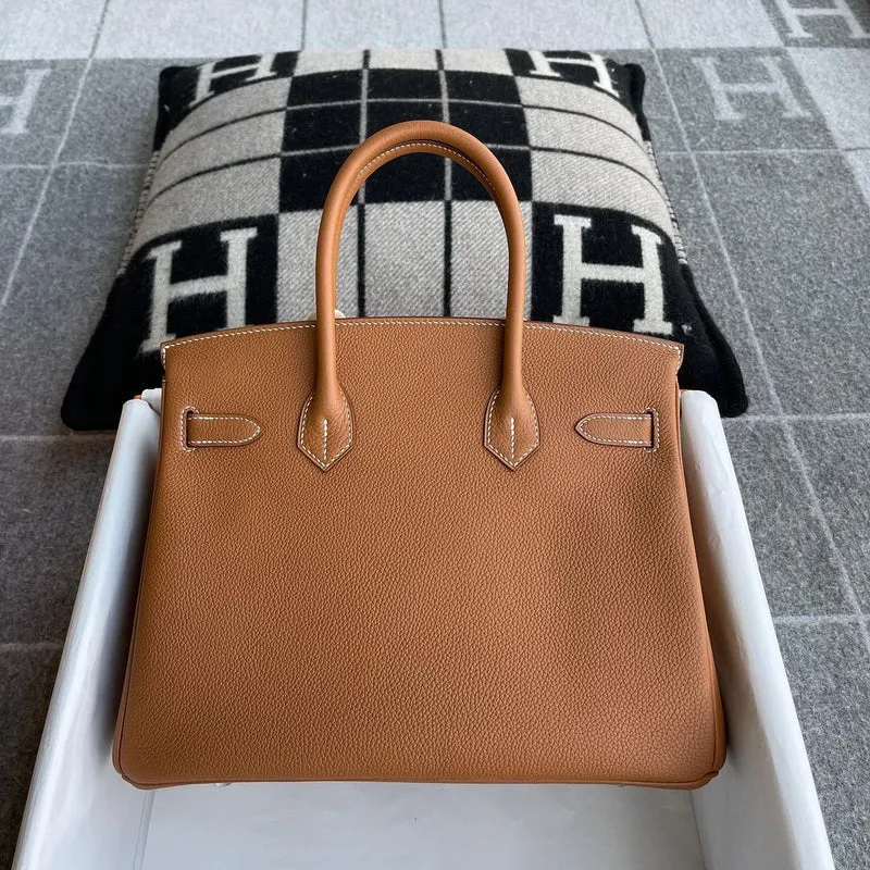 BIRKIN 30 TOGO LEATHER GOLD WITH PALLADIUM HARDWARE (PHW) - 2