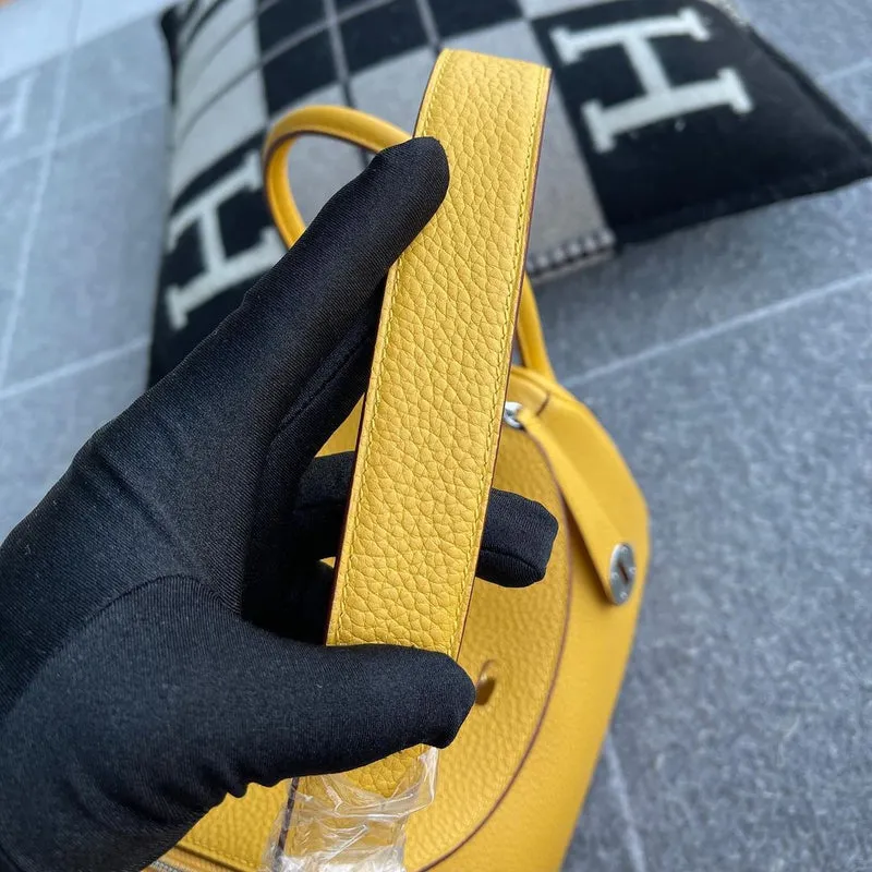 LINDY 26 CLEMENCE LEATHER JAUNE DE NAPLES WITH PALLADIUM HARDWARE (PHW) - 5