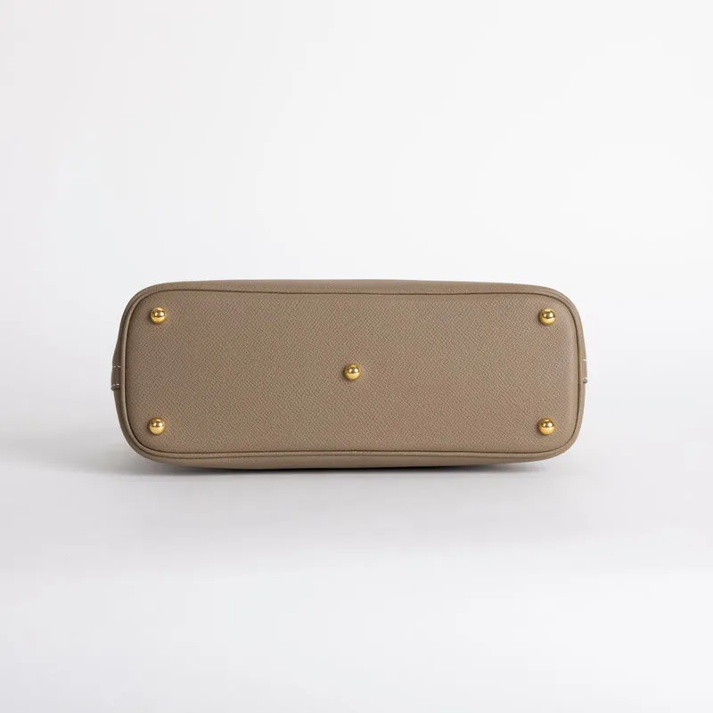 BOLIDE 27 EPSOM LEATHER  ETOUPE WITH GOLD HARDWARE (GHW) - 6