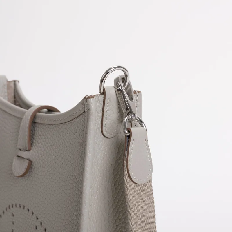 MINI EVELYNE (TPM) CLEMENCE LEATHER BETON WITH PALLADIUM HARDWARE (PHW) - 5