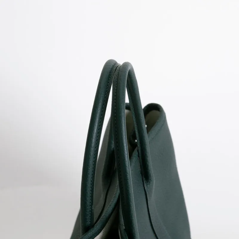 GARDEN PARTY 30 NEGONDA LEATHER VERT CYPRESS WITH PALLADIUM HARDWARE (PHW) - 4