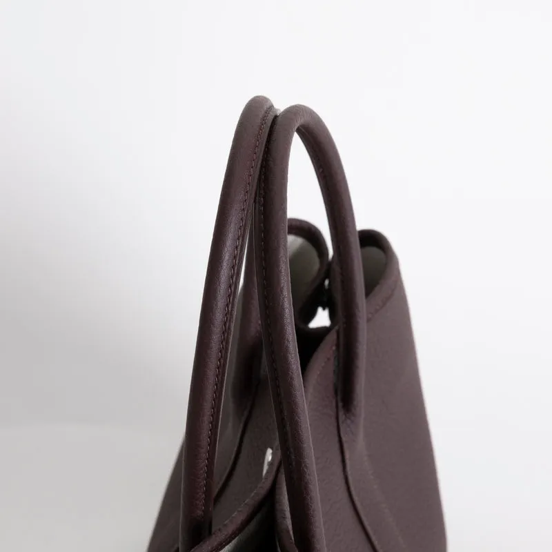 GARDEN PARTY 30 NEGONDA LEATHER ROUGE SELLIER WITH PALLADIUM HARDWARE (PHW) - 5