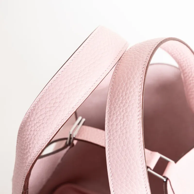 PICOTIN 18 LOCK CLEMENCE LEATHER ROSE SAKURA WITH PALLADIUM HARDWARE (PHW) - 5