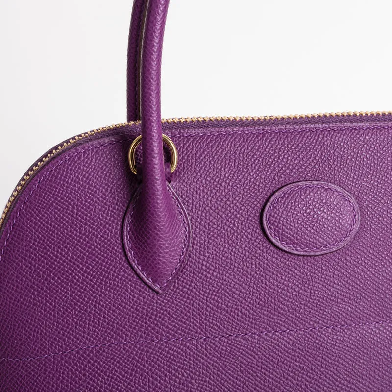 BOLIDE 27 EPSOM LEATHER ANEMONE WITH GOLD HARDWARE (GHW) - 4