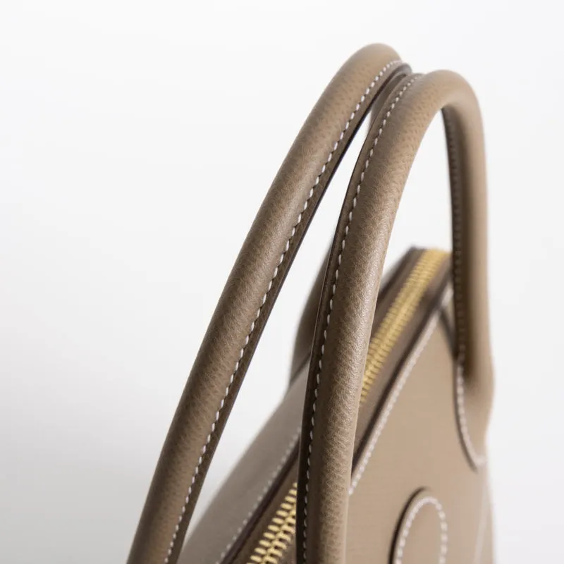 BOLIDE 27 EPSOM LEATHER  ETOUPE WITH GOLD HARDWARE (GHW) - 5