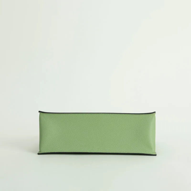 KELLY DANSE EVERCOLOR LEATHER VERT CRIQUET WITH PALLADIUM HARDWARE (PHW) - 6