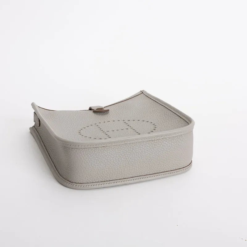 MINI EVELYNE (TPM) CLEMENCE LEATHER BETON WITH PALLADIUM HARDWARE (PHW) - 4