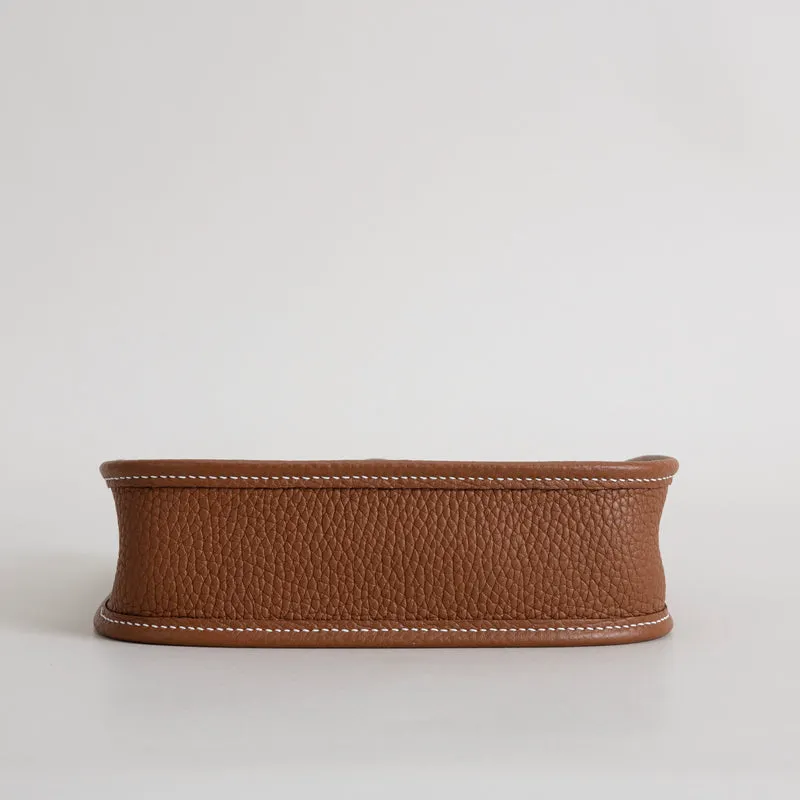 MINI EVELYNE (TPM) CLEMENCE LEATHER GOLD WITH GOLD HARDWARE (GHW) - 5