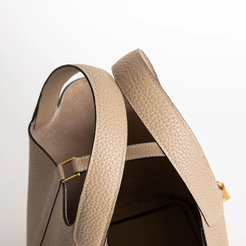 PICOTIN 18 LOCK CLEMENCE LEATHER TRENCH TAURILLON WITH GOLD HARDWARE (GHW) - 4