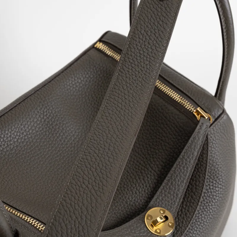 LINDY 30 CLEMENCE LEATHER ETAIN WITH GOLD HARDWARE (GHW) - 5