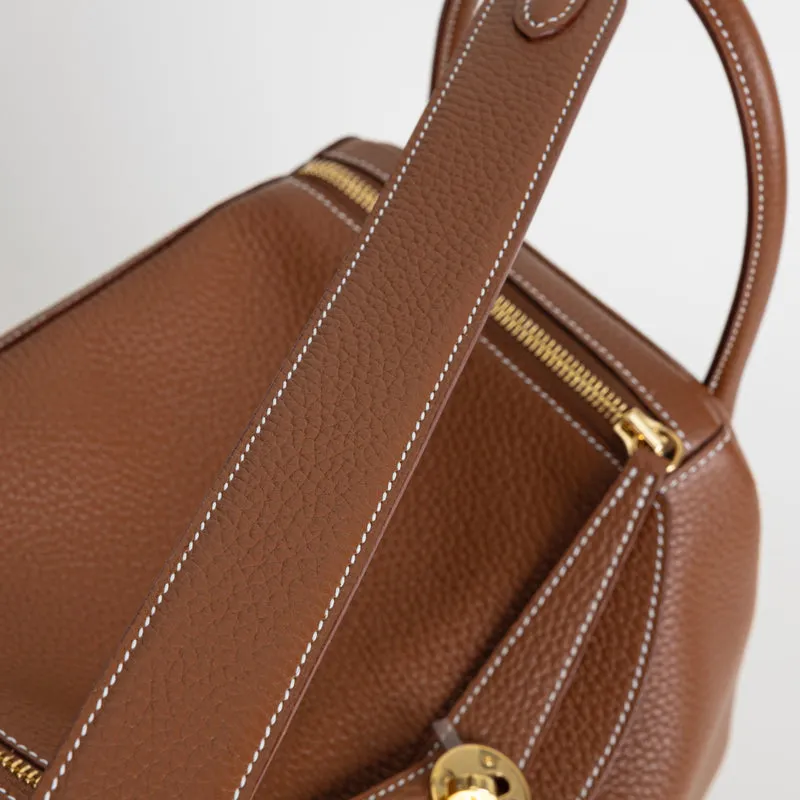 LINDY 30 CLEMENCE LEATHER GOLD WITH GOLD HARDWARE (GHW) - 3
