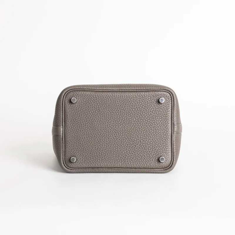 PICOTIN 18 LOCK CLEMENCE LEATHER ETAIN WITH PALLADIUM HARDWARE (PHW) - 5