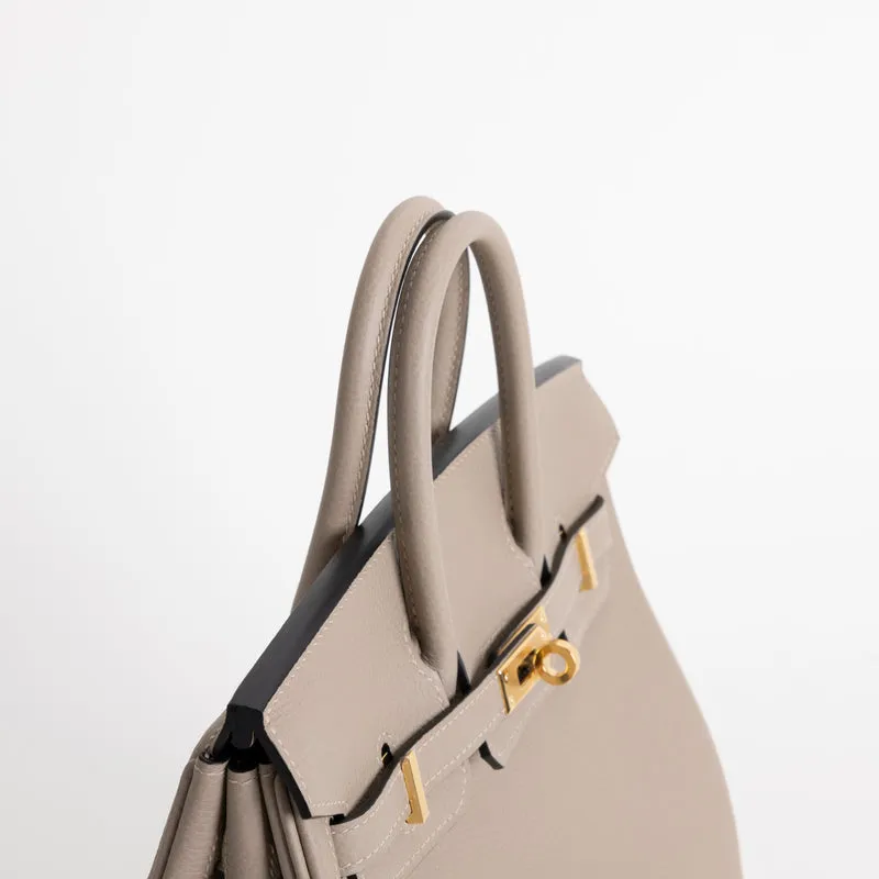BIRKIN 25 TOGO LEATHER TRENCH WITH GOLD HARDWARE (GHW) - 4