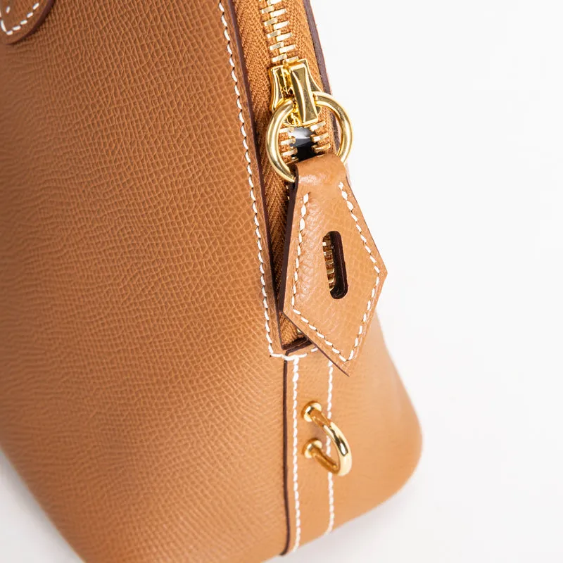 BOLIDE 25 EPSOM LEATHER GOLD WITH GOLD HARDWARE (GHW) - 5