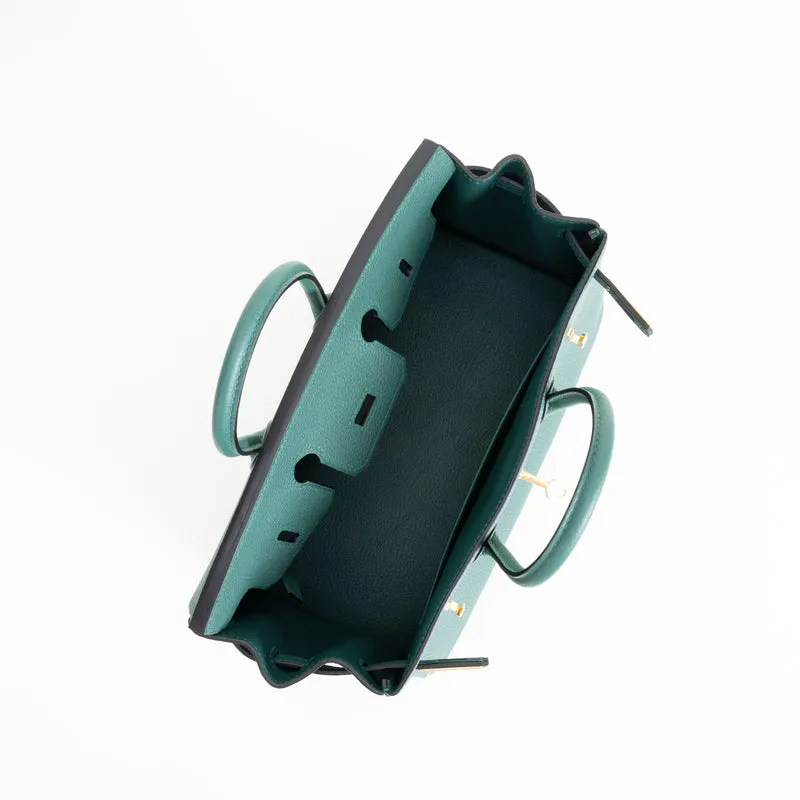BIRKIN 25 TOGO LEATHER MALACHITE WITH GOLD HARDWARE (GHW) - 4