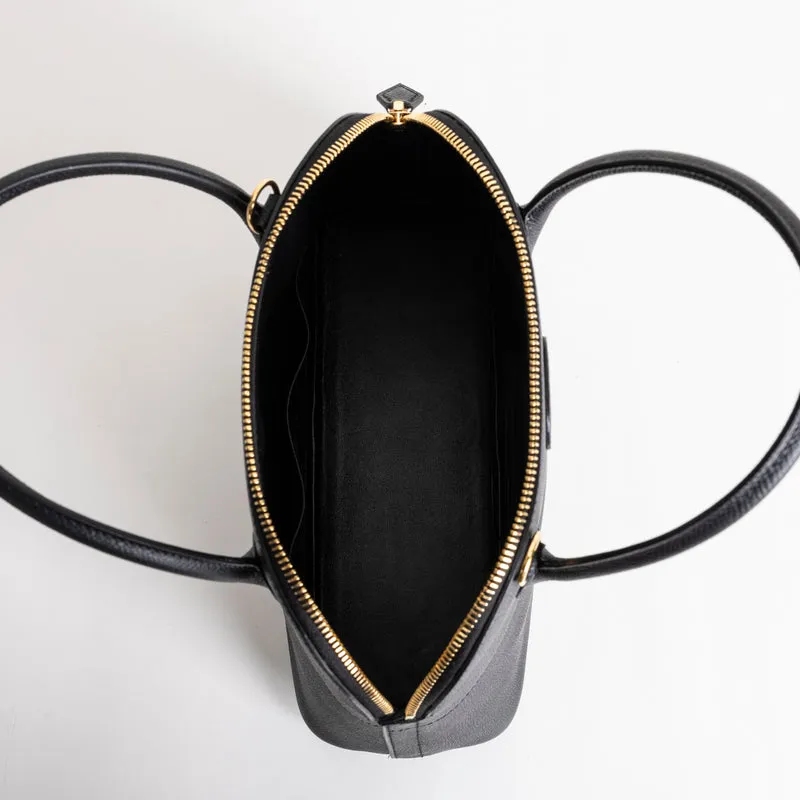 BOLIDE 27 EPSOM LEATHER NOIR (BLACK) WITH GOLD HARDWARE (GHW) - 2