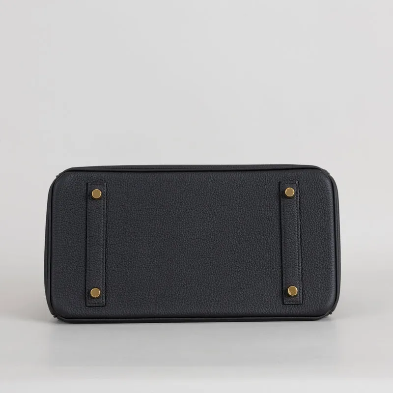 BIRKIN 30 TOGO LEATHER NOIR (BLACK) WITH GOLD HARDWARE (GHW) - 6