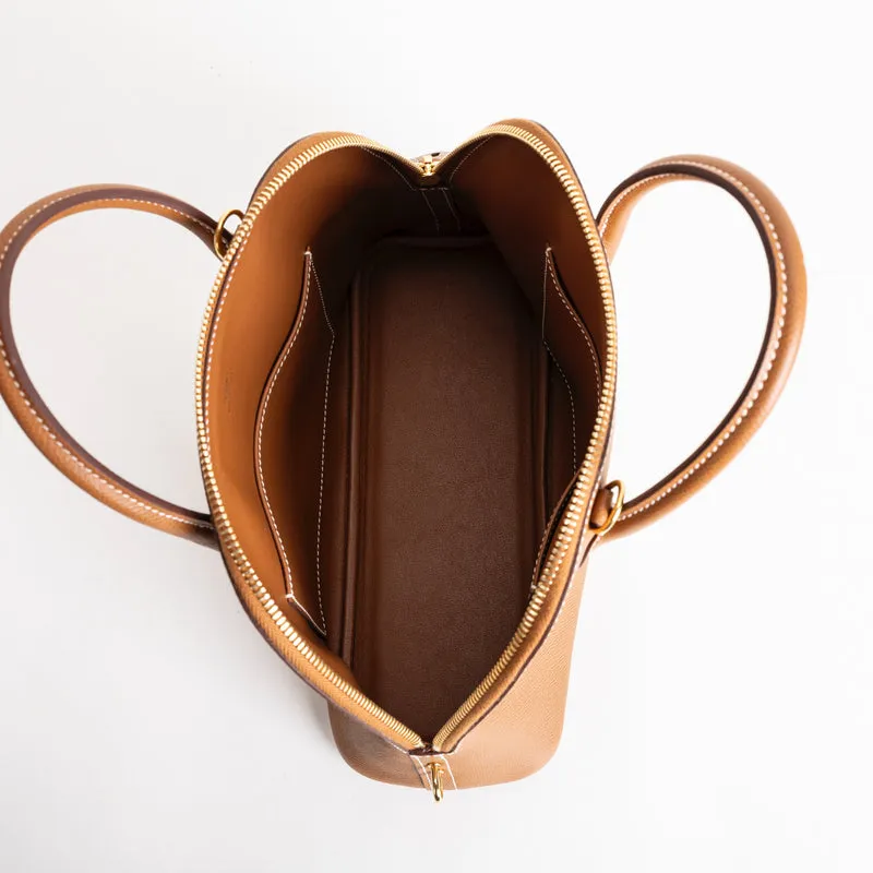 BOLIDE 25 EPSOM LEATHER GOLD WITH GOLD HARDWARE (GHW) - 3