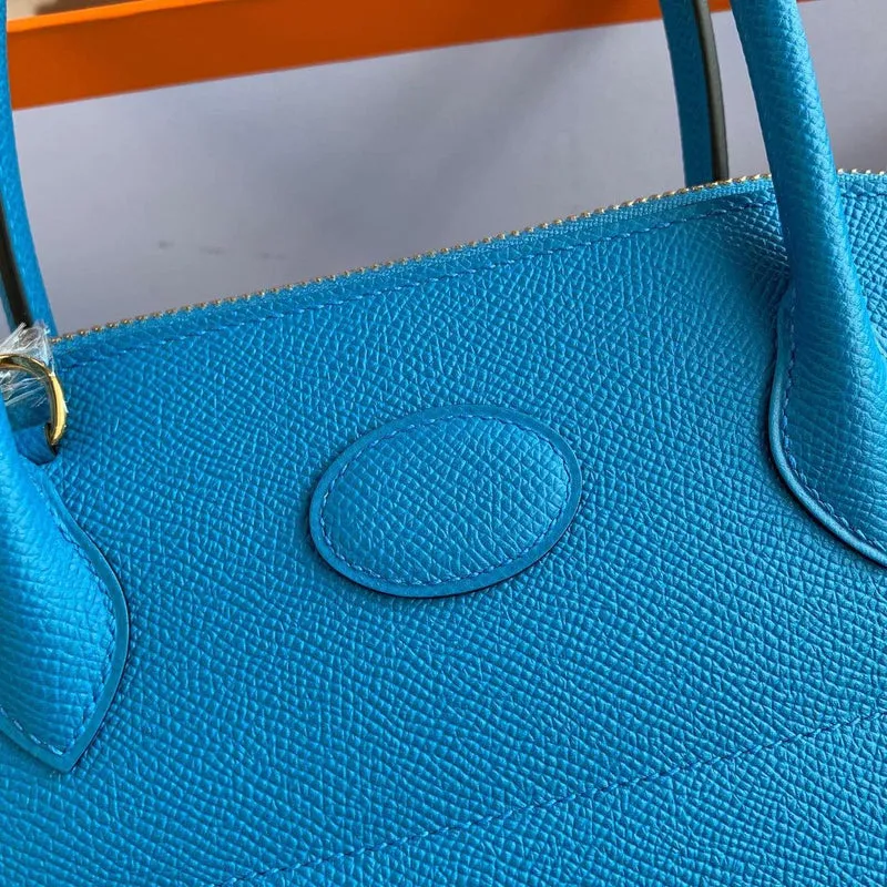 BOLIDE 27 EPSOM LEATHER BLEU ZANZIBAR WITH GOLD HARDWARE (GHW) - 3