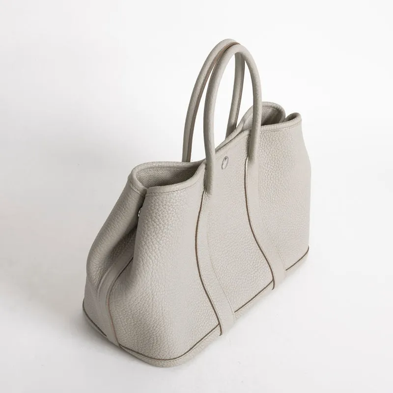 GARDEN PARTY 30 NEGONDA LEATHER BETON WITH PALLADIUM HARDWARE (PHW) - 2
