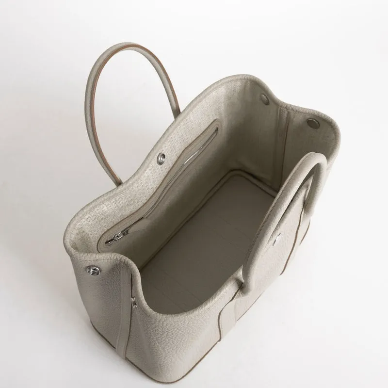 GARDEN PARTY 30 NEGONDA LEATHER BETON WITH PALLADIUM HARDWARE (PHW) - 4