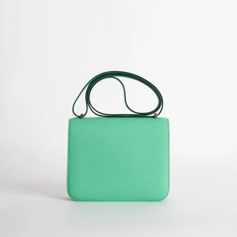CONSTANCE 18 (MINI) EPSOM LEATHER VERT COMICS WITH PALLADIUM HARDWARE (PHW) - 2