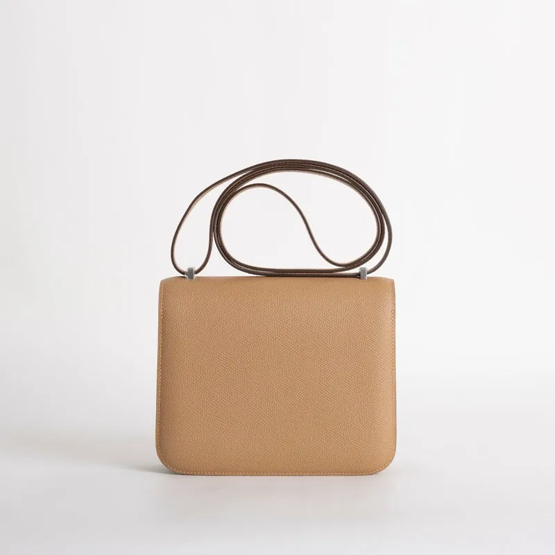 CONSTANCE 18 (MINI) EPSOM LEATHER CHAI WITH PALLADIUM HARDWARE (PHW) - 2