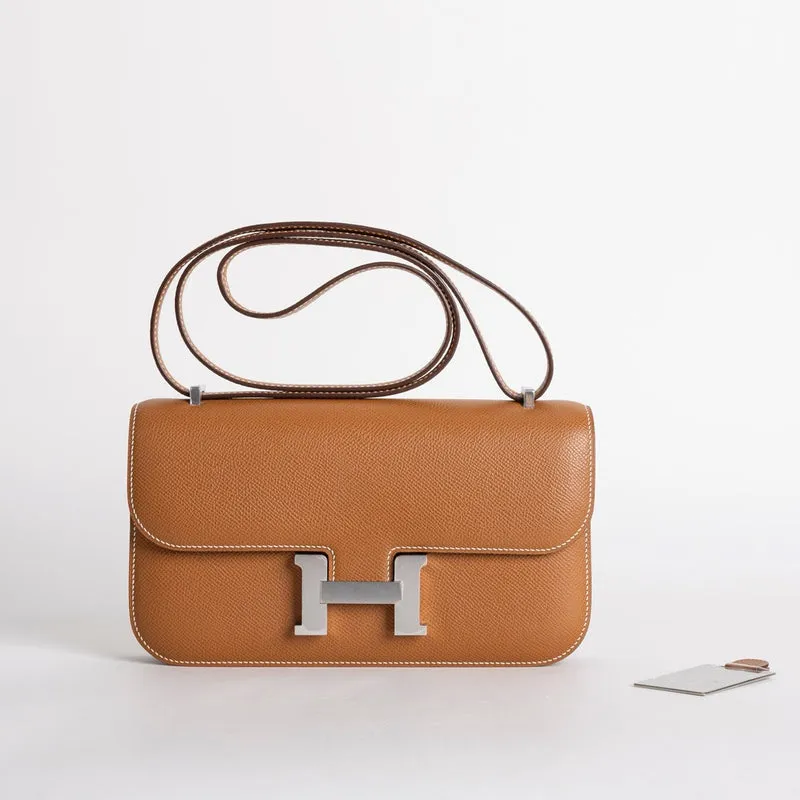 CONSTANCE 24 ELAN EPSOM LEATHER GOLD WITH PALLADIUM HARDWARE (PHW) - 1