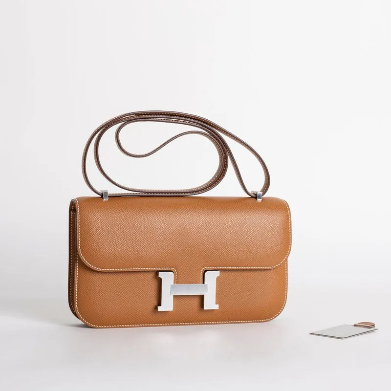 CONSTANCE 24 ELAN EPSOM LEATHER GOLD WITH PALLADIUM HARDWARE (PHW) - 2