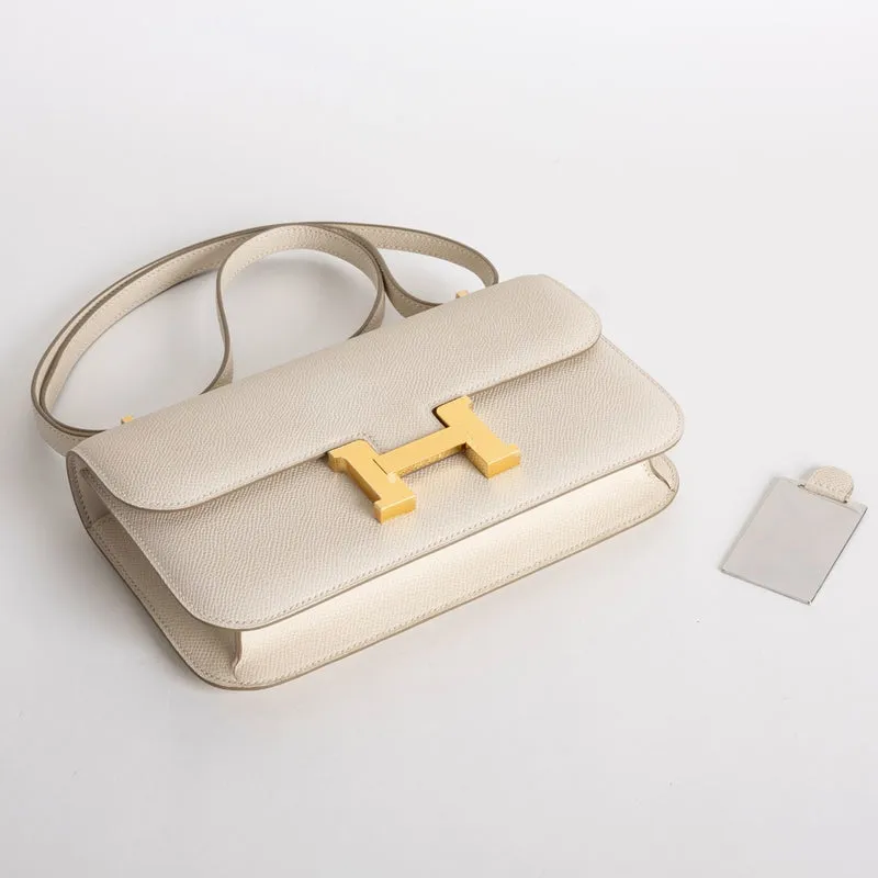 CONSTANCE 24 ELAN EPSOM LEATHER CRAIE WITH GOLD HARDWARE (GHW) - 4