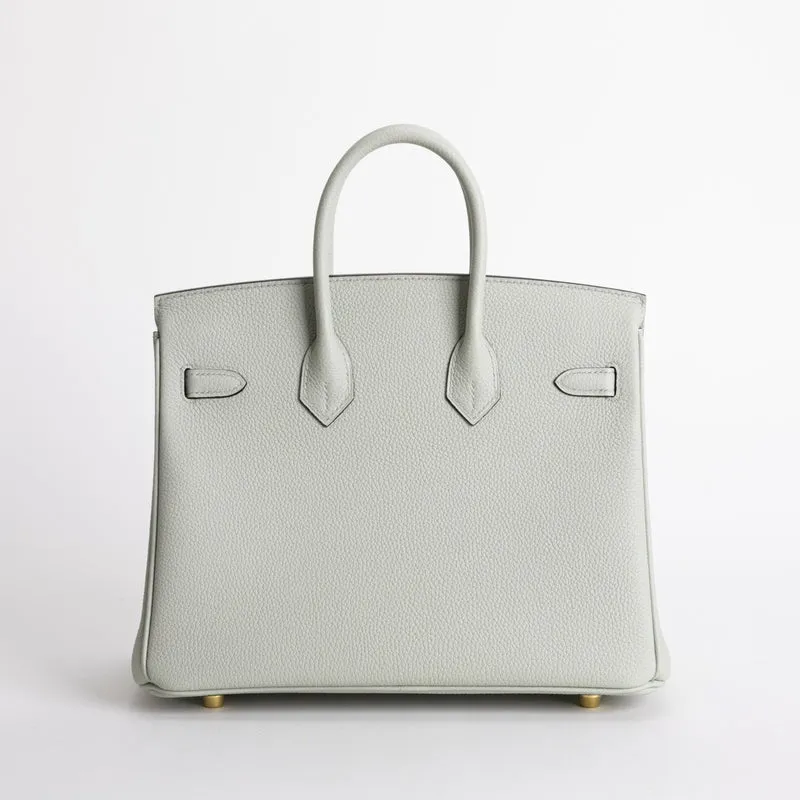 BIRKIN 25 TOGO LEATHER GRIS NEVE WITH GOLD HARDWARE (GHW) - 2