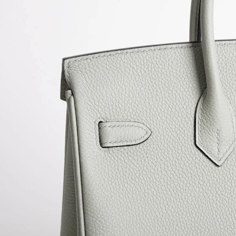 BIRKIN 25 TOGO LEATHER GRIS NEVE WITH GOLD HARDWARE (GHW) - 5