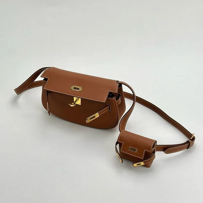 KELLY MOOVE SWIFT LEATHER GOLD WITH GOLD HARDWARE (GHW) - 2