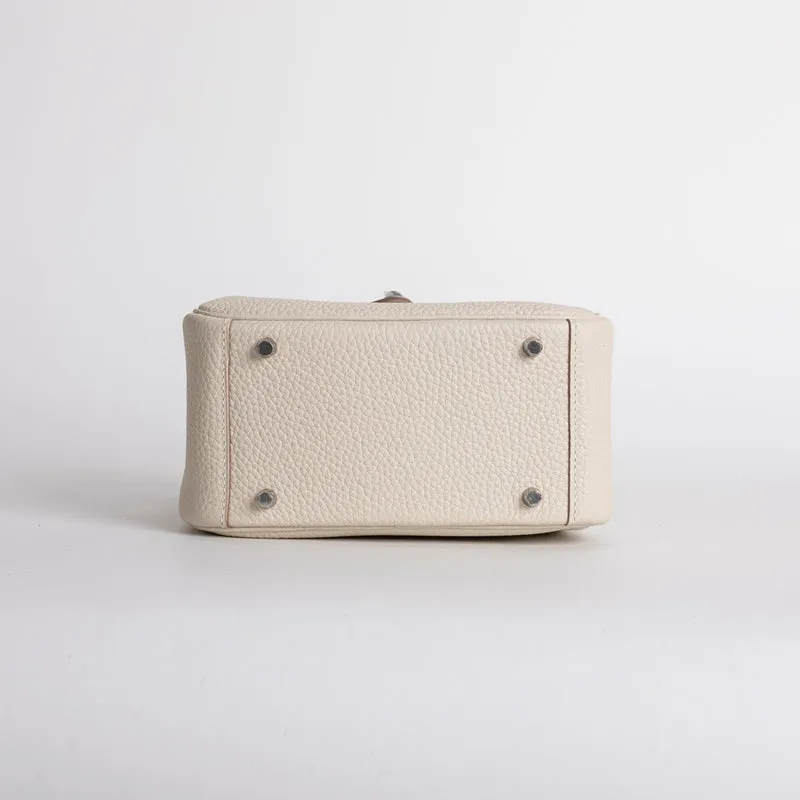 MINI LINDY 20 CLEMENCE LEATHER CRAIE WITH PALLADIUM HARDWARE (PHW) - 4
